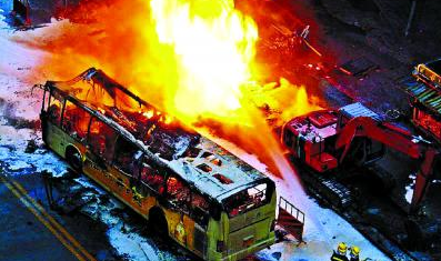 燃气泄漏造成爆炸事故